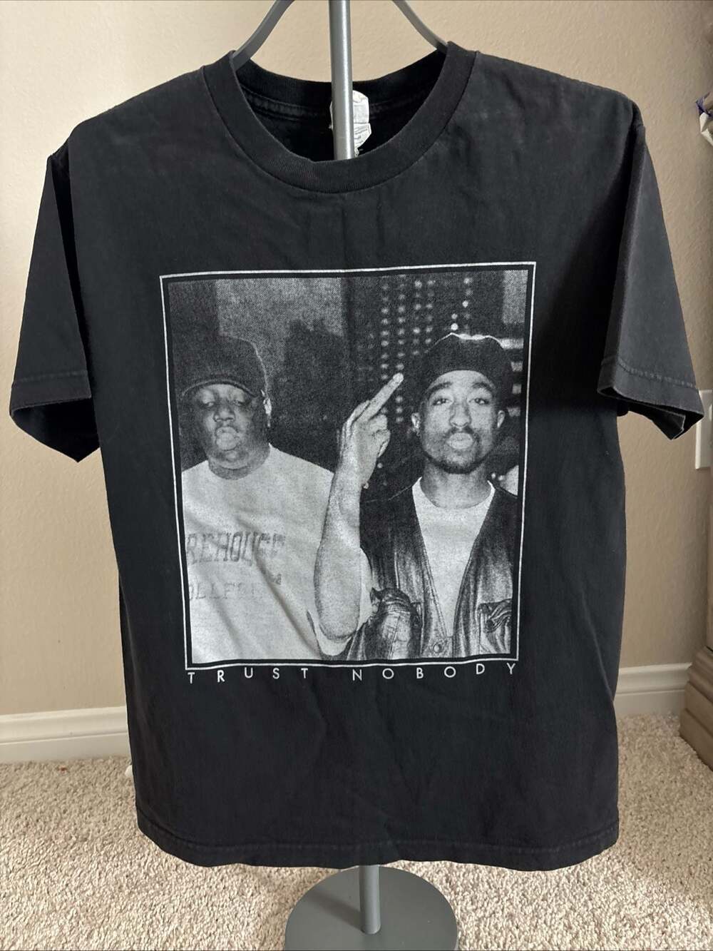 Vintage Y2K Tupac & Biggie T Shirt